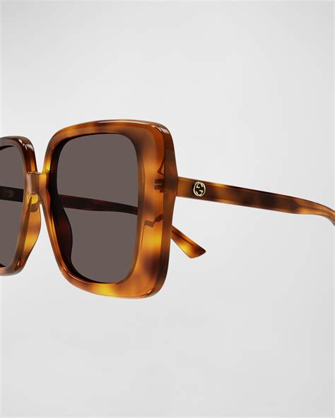 gucci havana sunglasses|gucci overzi sunglasses.